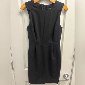 J. Crew Classic Black Sheath Dress